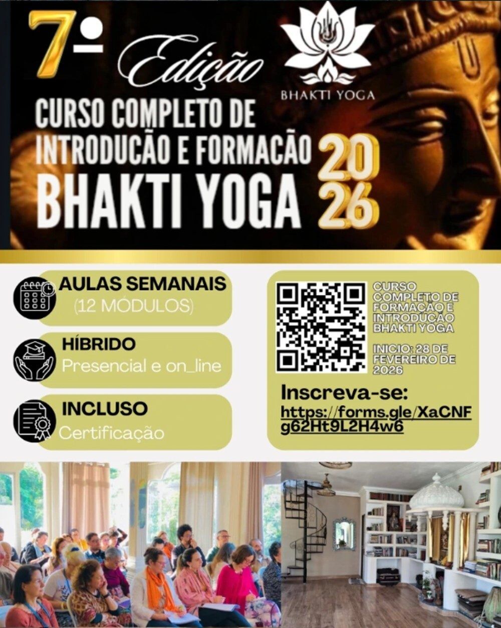 (Anual) Curso de Bhakti-yoga